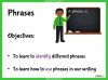 Phrases - Years 5 and 6 Teaching Resources (slide 2/18)